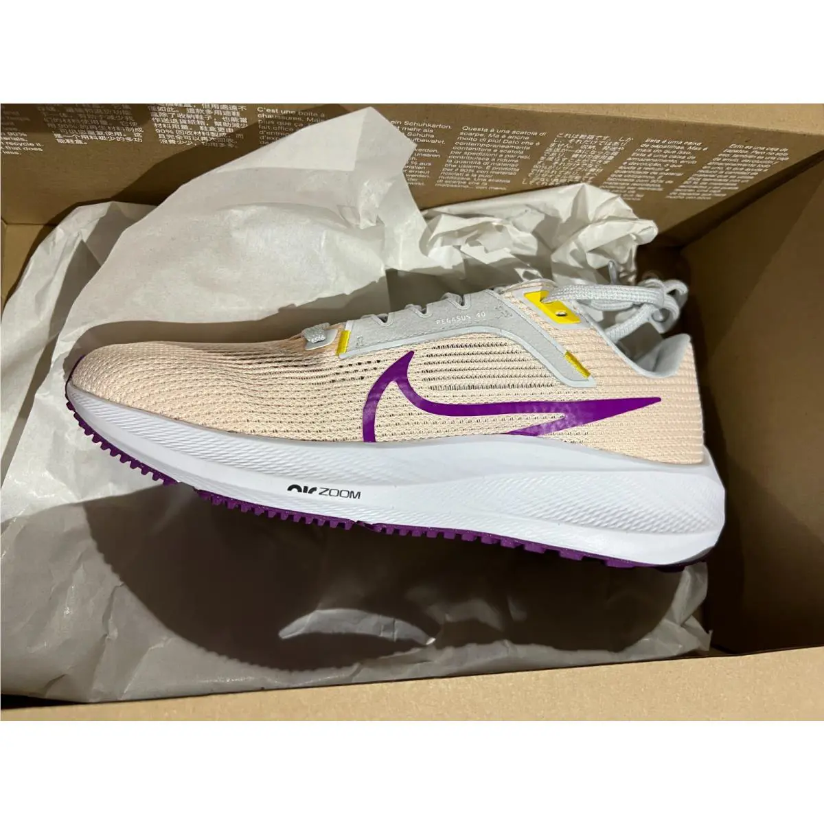 Nike shoes - DV3854 - DV3854 - GUAVA ICE/VIVID PURPLE 3