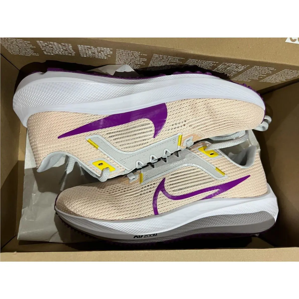 Nike shoes - DV3854 - DV3854 - GUAVA ICE/VIVID PURPLE 6