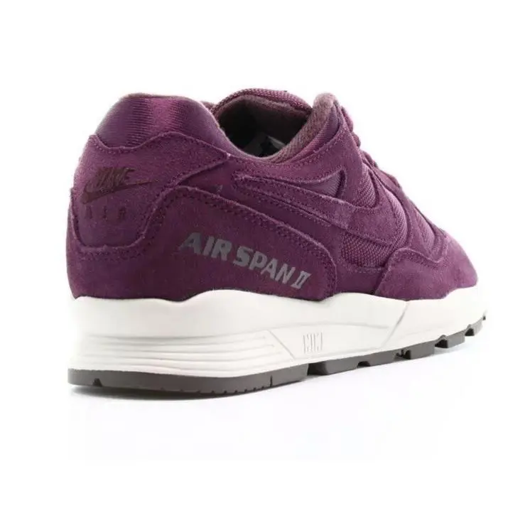 Nike shoes - Nike Air Span II PRM - AO1546-600 - Bordeaux/Desert Sand 3
