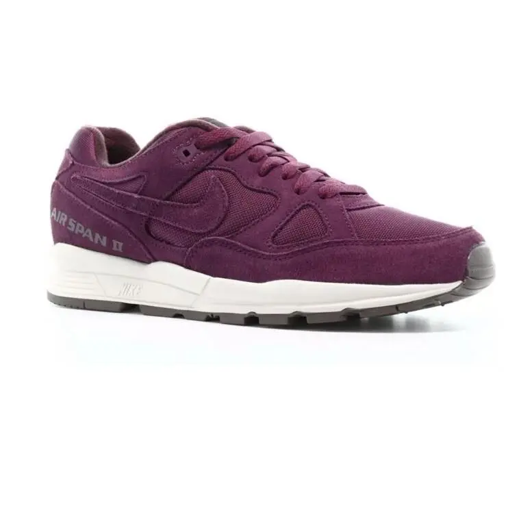 Nike shoes - Nike Air Span II PRM - AO1546-600 - Bordeaux/Desert Sand 5