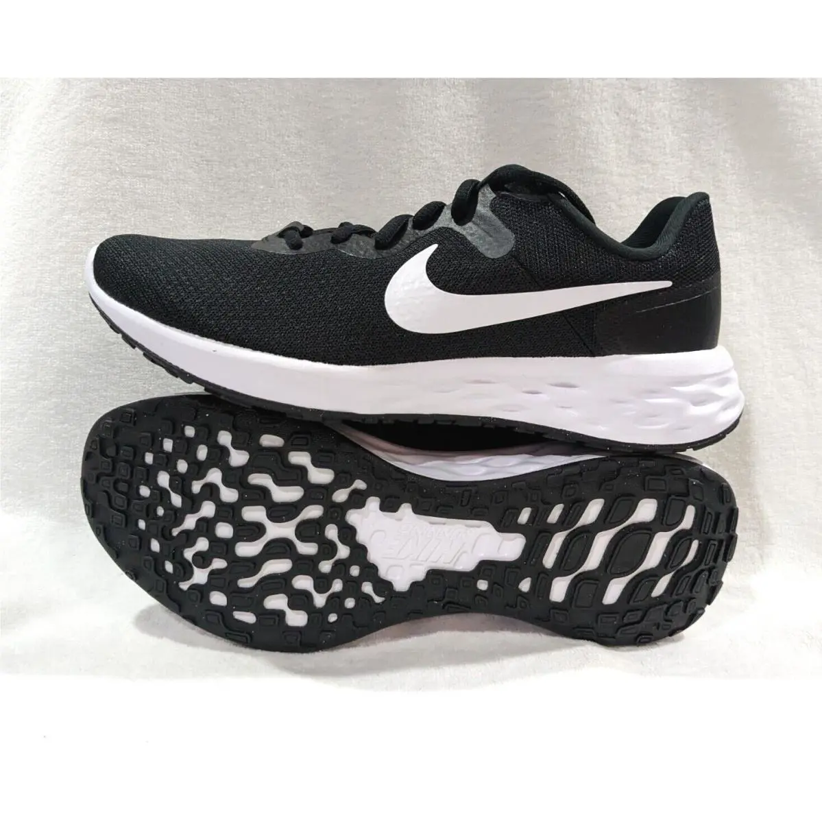 Nike shoes - Nike Revolution 6 NN - Revolution - DC3728-003 - Black/White/Grey 8