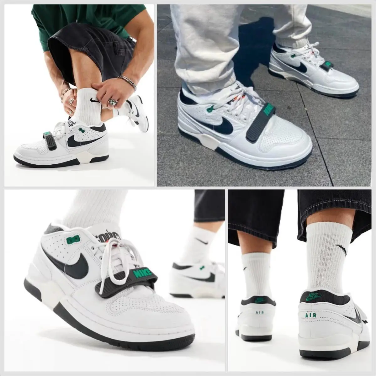 Nike shoes - Nike Air Alpha Force - Air Alpha Force - DZ4627-001 - White 6