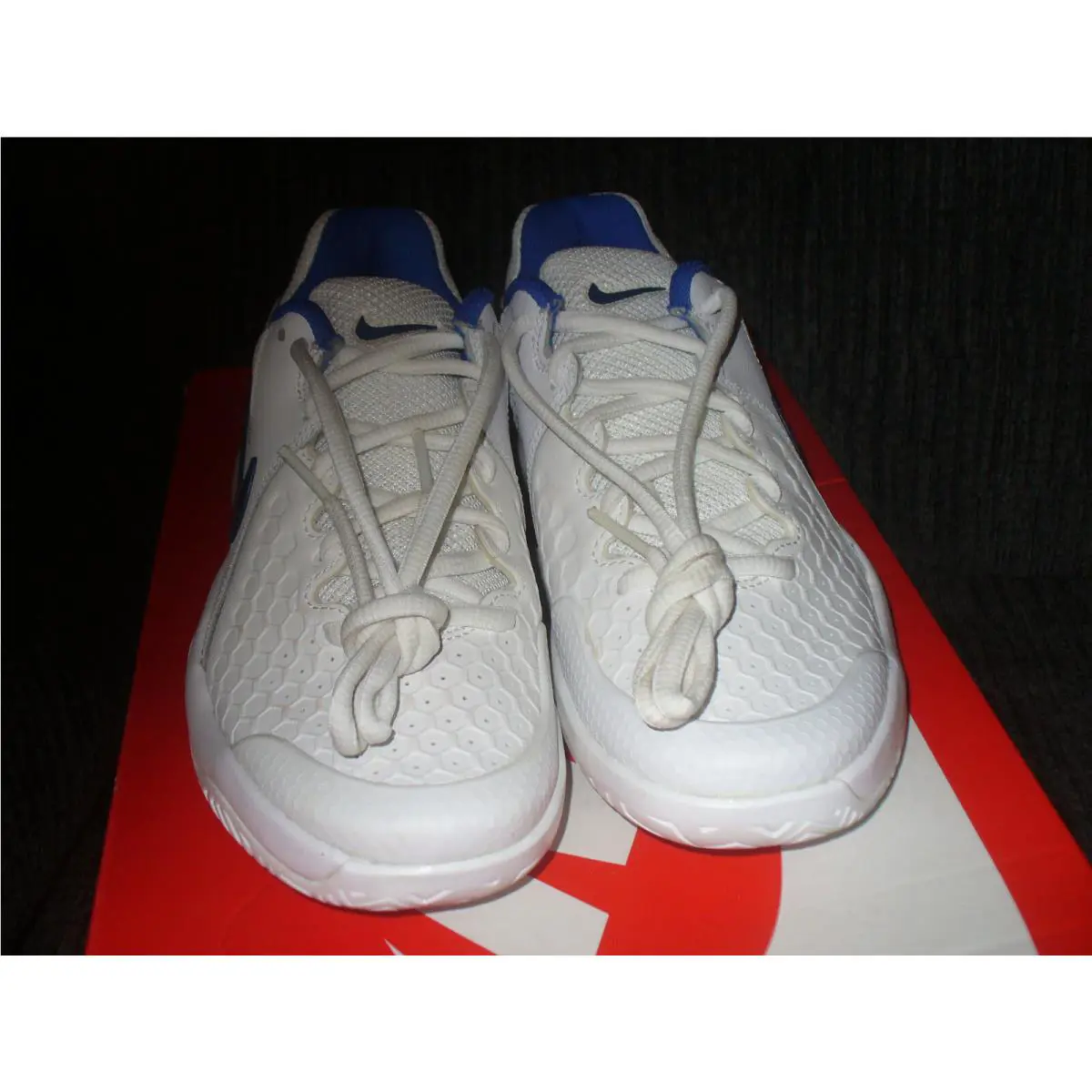 Nike shoes - Nike Zoom Air - Zoom Air - White/Blue Trim 3