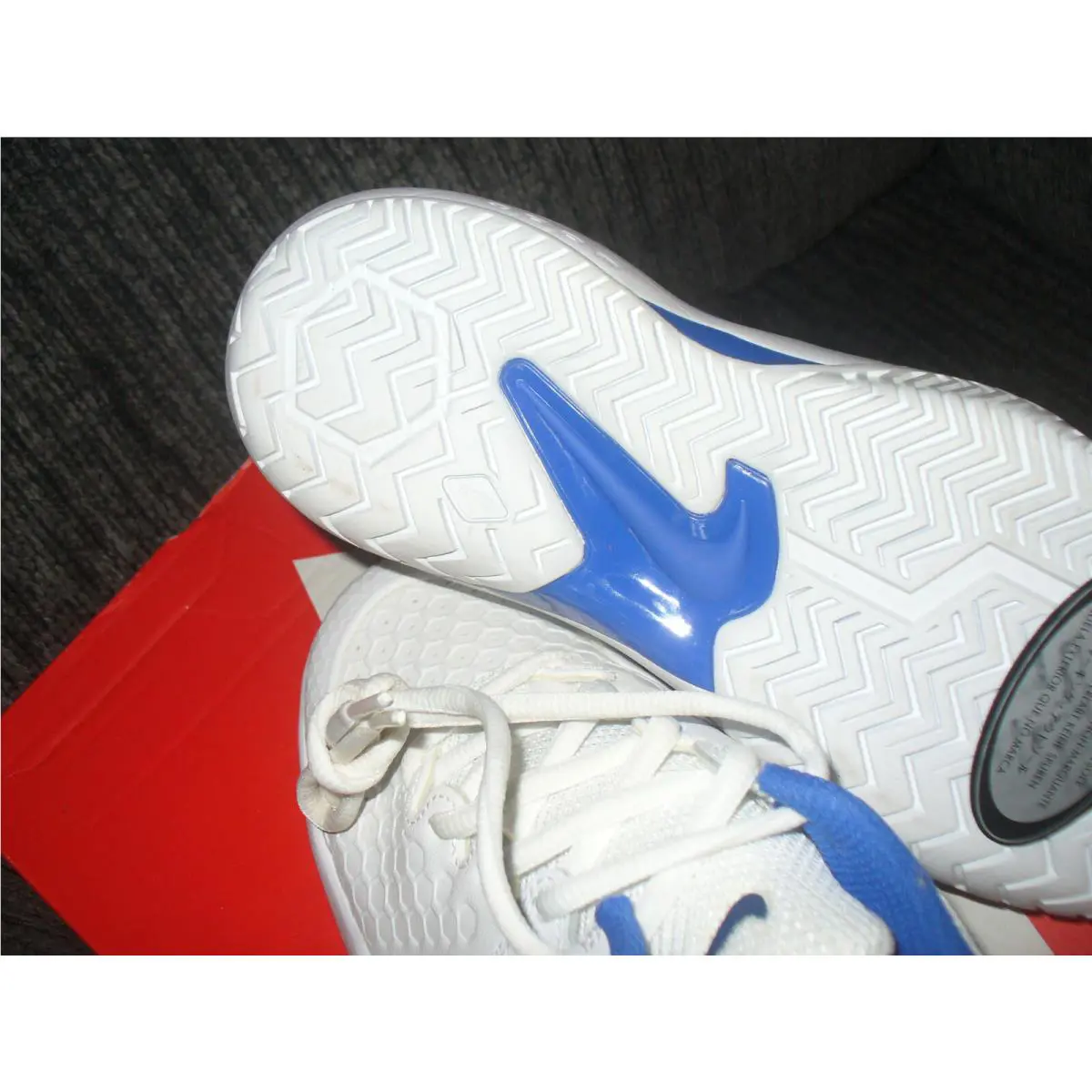 Nike shoes - Nike Zoom Air - Zoom Air - White/Blue Trim 6