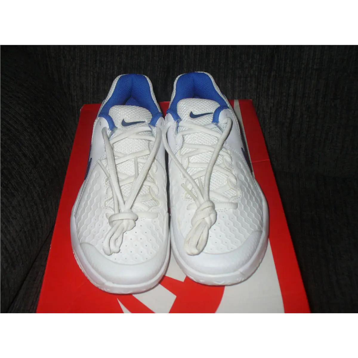 Nike shoes - Nike Zoom Air - Zoom Air - White/Blue Trim 8