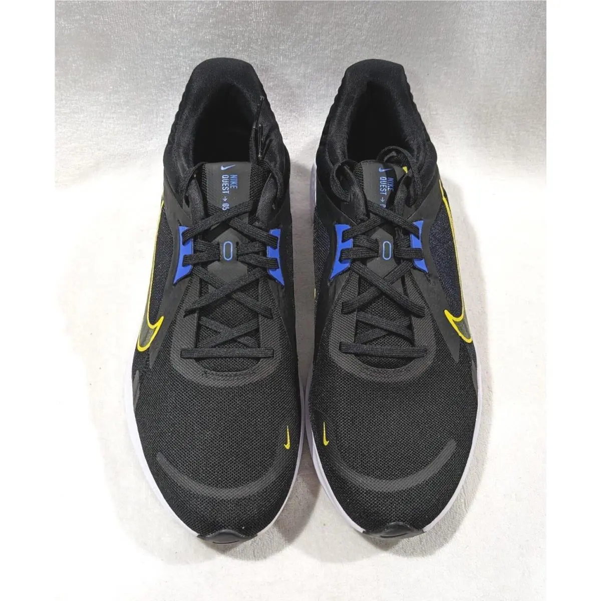 Nike shoes - Nike Quest 5 - Quest - DD0204-008 - Black/Yellow/Blue 1