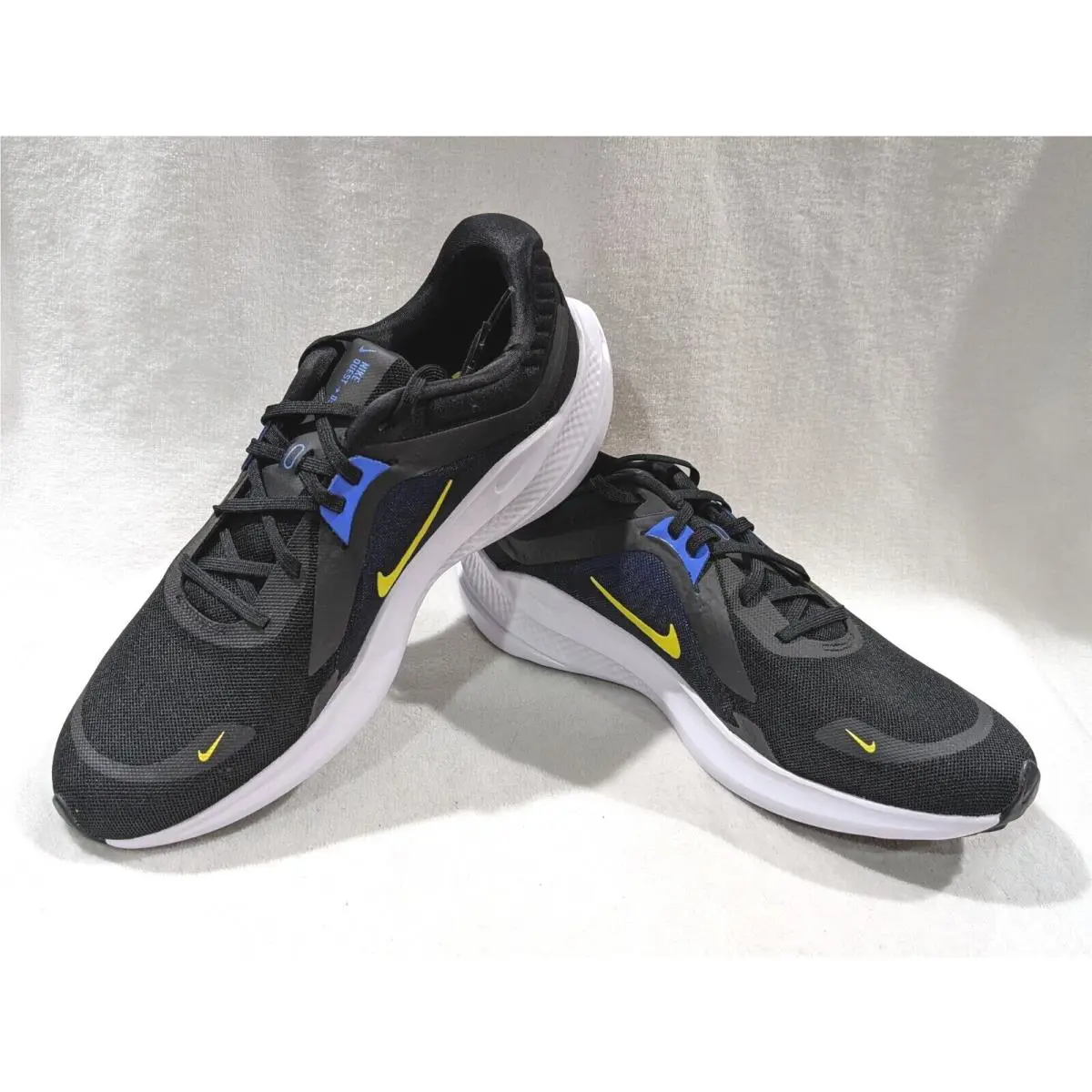 Nike shoes - Nike Quest 5 - Quest - DD0204-008 - Black/Yellow/Blue 7