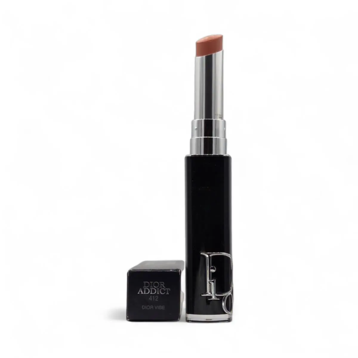 Addict Rouge Brilliant Shine Lipstick – Hydrating 0.11 oz Choose Shade 412  Vibe by Dior