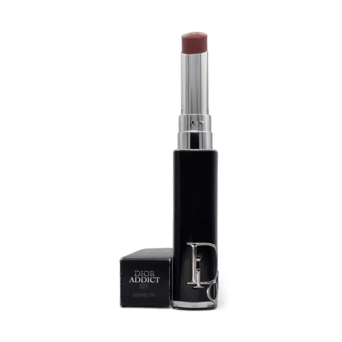 Addict Rouge Brilliant Shine Lipstick – Hydrating 0.11 oz Choose Shade 521 elita by Dior