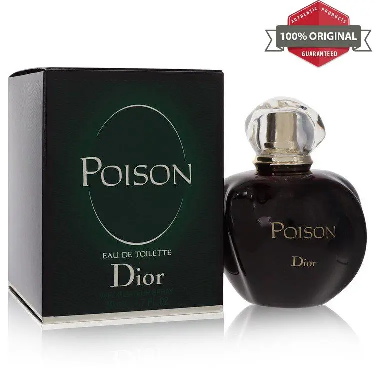 Poison Perfume by Christian  Edt Spray For Women 3.4 1.7 1 oz 100 50 30 ML 1.7 oz EDT Spray by Dior