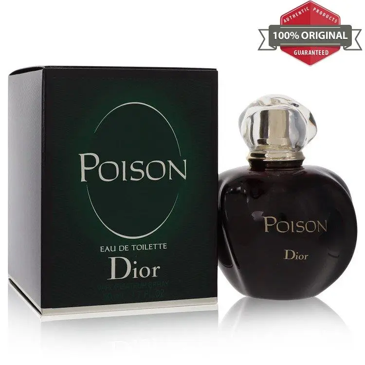 Poison Perfume by Christian  Edt Spray For Women 3.4 1.7 1 oz 100 50 30 ML 1.7 oz EDT Spray by Dior