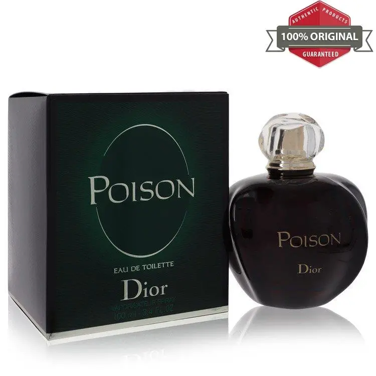 Poison Perfume by Christian  Edt Spray For Women 3.4 1.7 1 oz 100 50 30 ML 3.4 oz EDT Spray by Dior