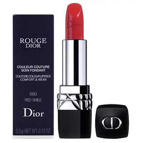 Christian  Rouge  Lipstick - Luxurious Long-lasting Color 080 Red Smile by Dior
