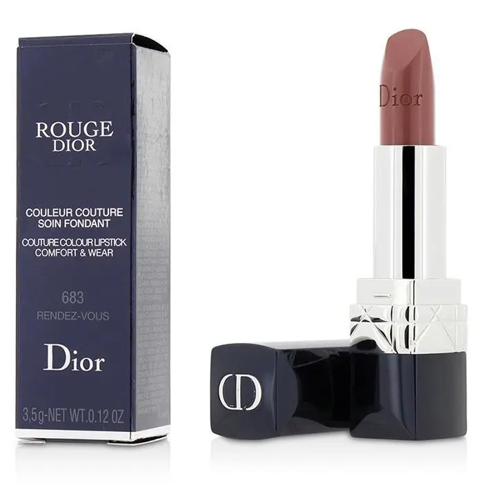 Christian  Rouge  Lipstick - Luxurious Long-lasting Color 683 Rendez-vous by Dior