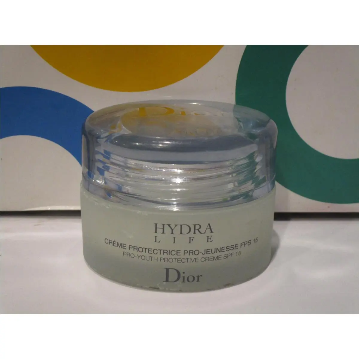 Dior ~ Hydra Life Pro Youth Protective Creme Spf 15 ~ Christian Dior Hydra Life Pro Youth Protective Creme Spf 15 Boxless