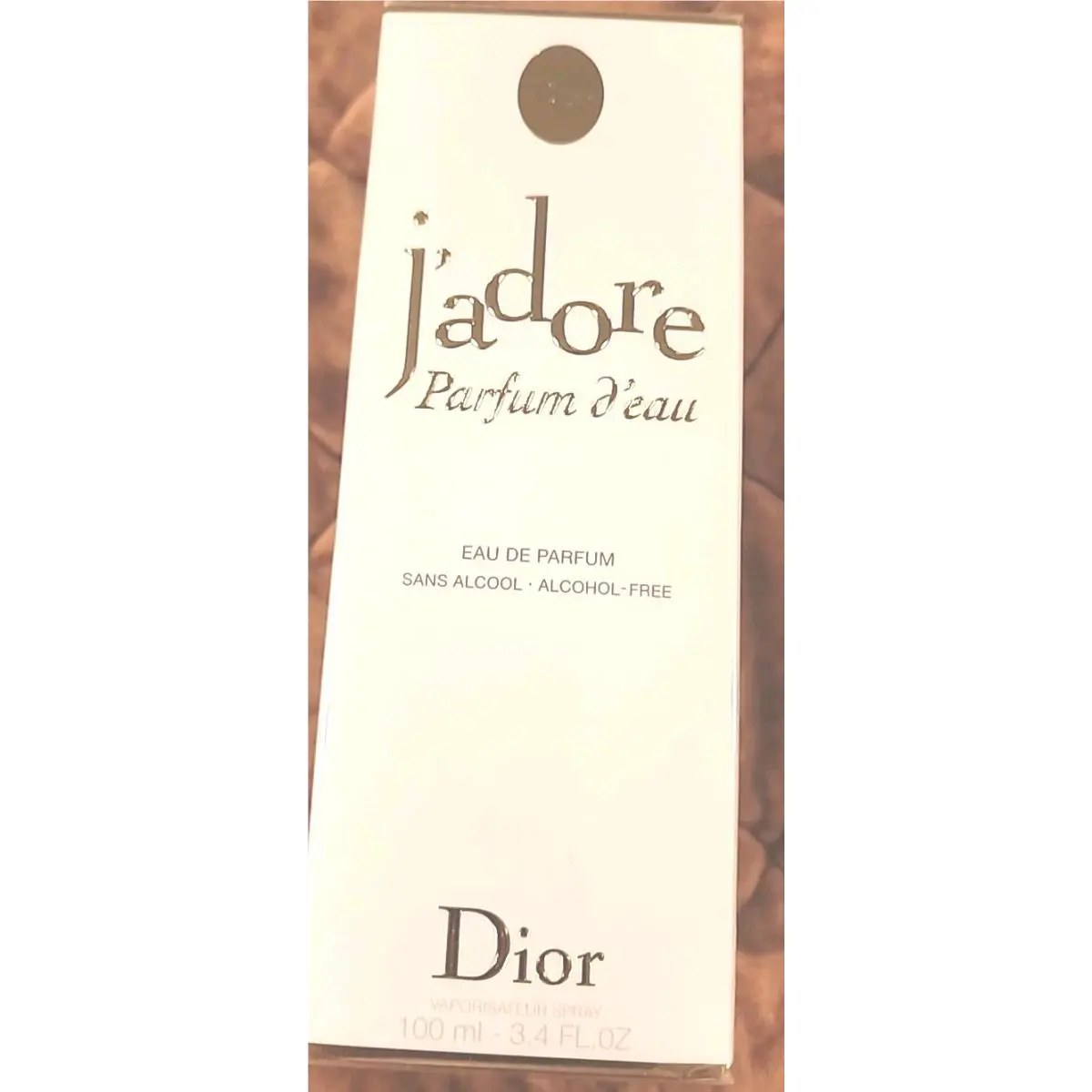 Dior J`adore 3.4 fl oz Women`s Eau de Parfum Alcohol Free 100 Ml