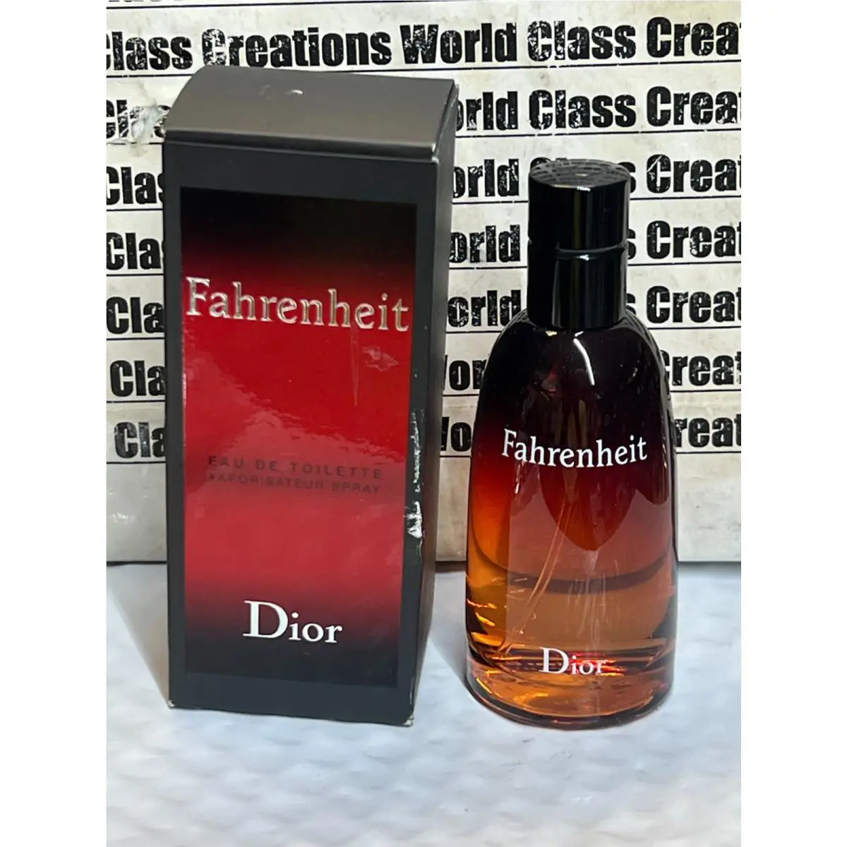 Christian Dior Fahrenheit Edt Spray For Men - 1.7 OZ/50 ML IN Unsealed Rough Box