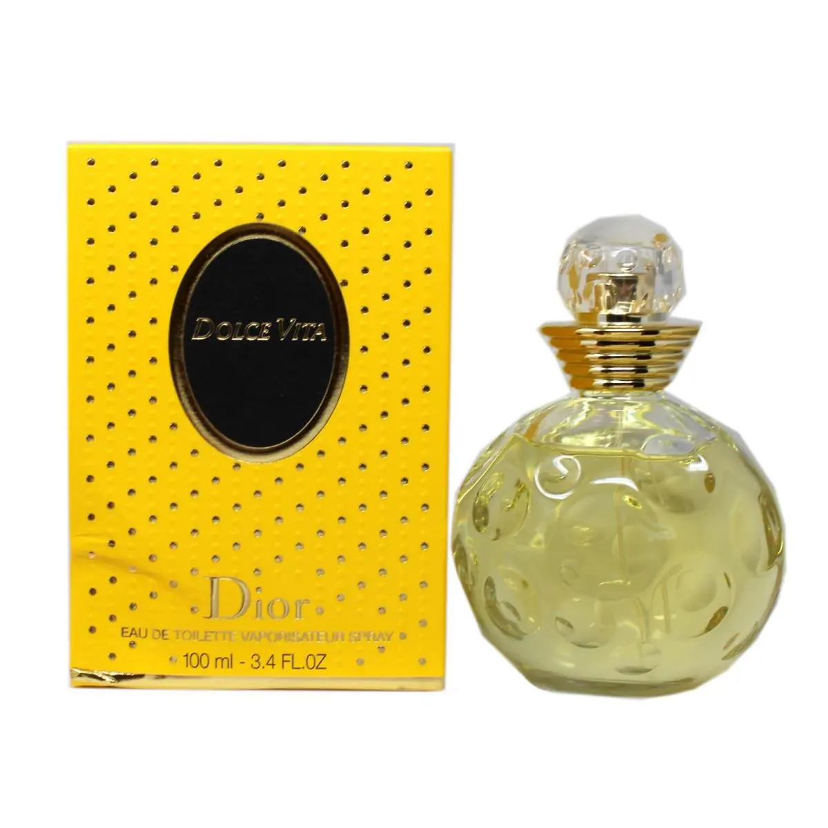 Dolce Vita Eau DE Toilette Natural Spray 100 ML/3.4 Fl.oz. D by Dior
