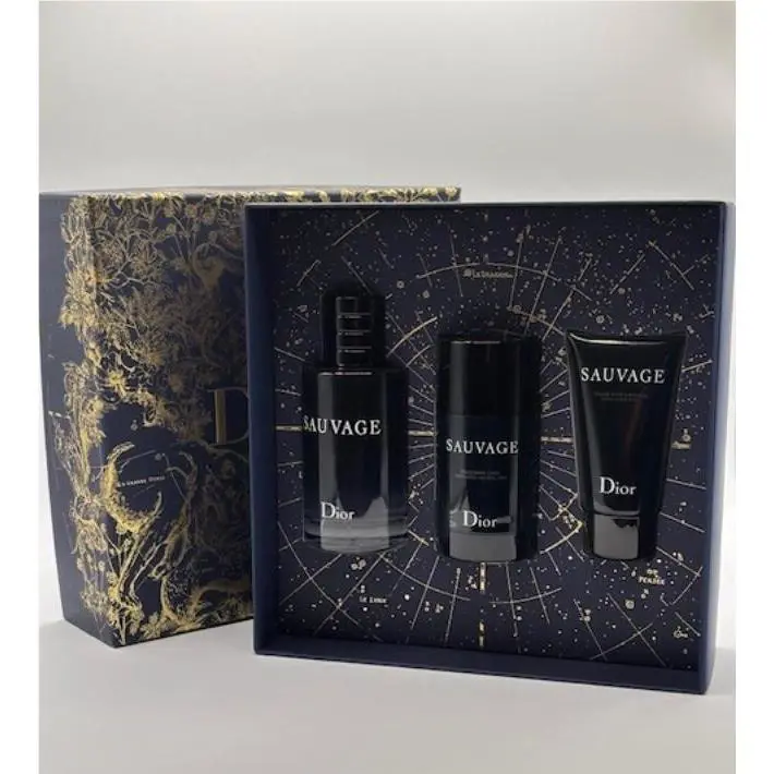 Dior Sauvage Eau De Toilette Gift Set 3 Pcs