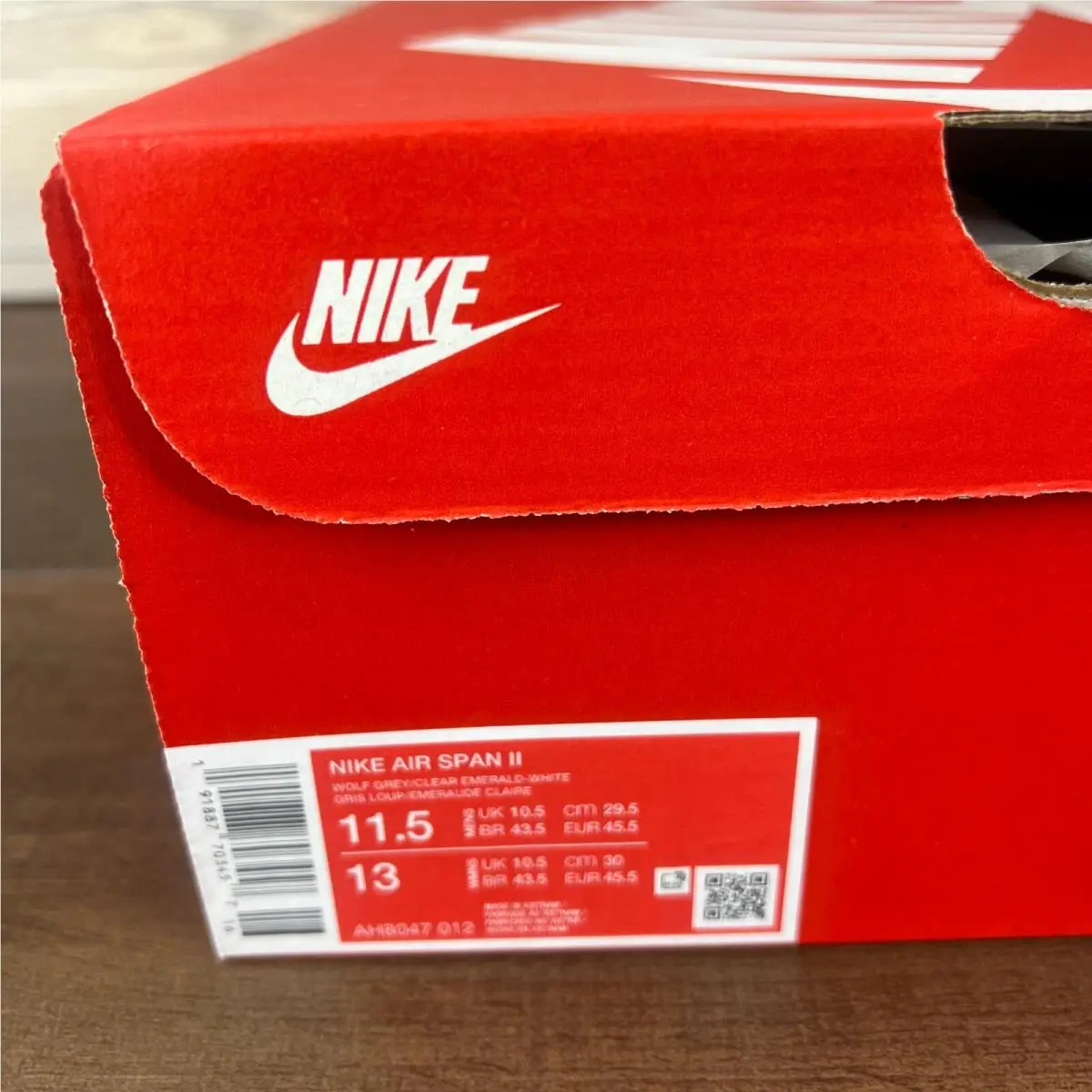 Nike shoes - Nike Air Span - Air Span - AH8047-012 - Gray (UPC: 191887703457) 7