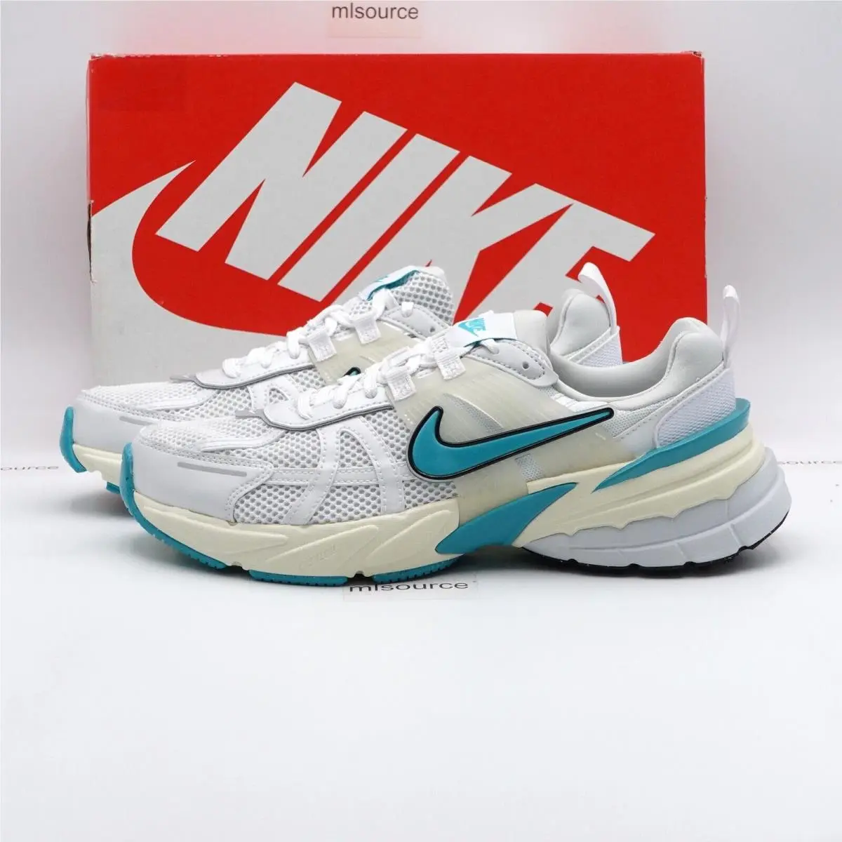 Nike W V2K Run White Cactus FD0736-105 Running Shoes US Women Size 8 Men 6.5