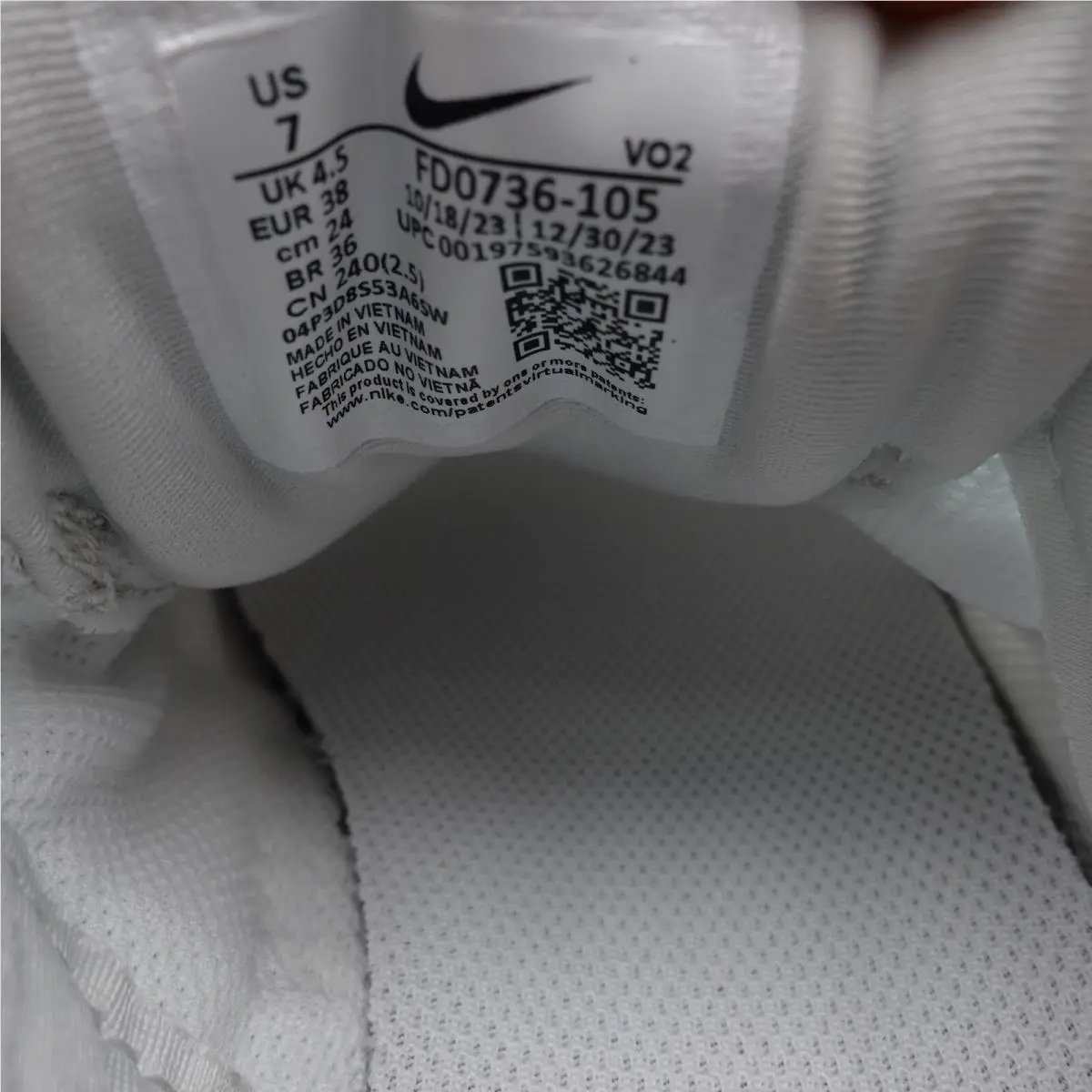 Nike shoes - Nike V2K Run - Run - Fd0736-105 - White/Dusty Cactus/Coconut Milk/Summit White/Photon Dust/Black 0