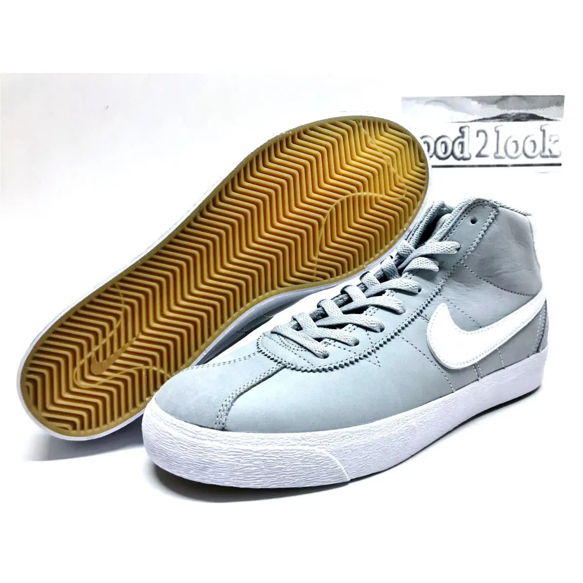 Nike shoes - Nike SB Bruin - Bruin - Dv5472-001 - Gray (UPC: 196154142243) 0