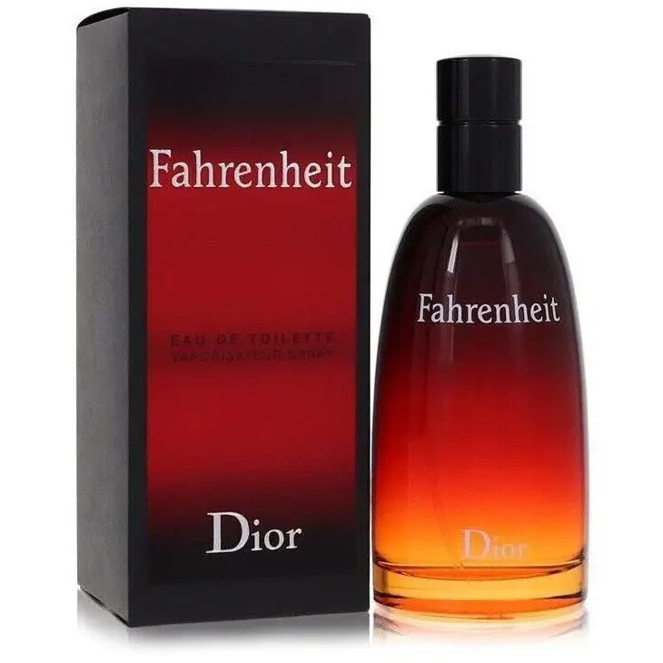 Christian  Fahrenheit Men 3.4 oz 100 ml Eau De Toilette Spray by Dior