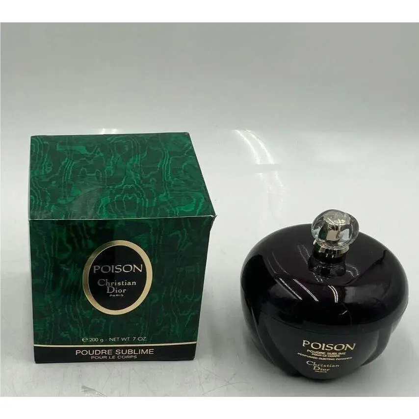 Christian  Poison Perfume Sublime Powder 7oz 200g Vintage and Boxed by Dior