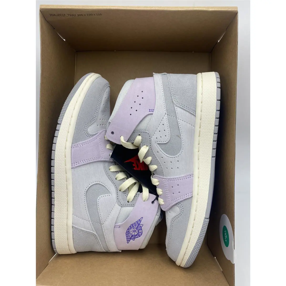 Nike shoes - Nike Air Jordan 1 - Air - DV1305 005 - Photon Dust/Lt Smoke Grey (UPC: 196153968288) 5