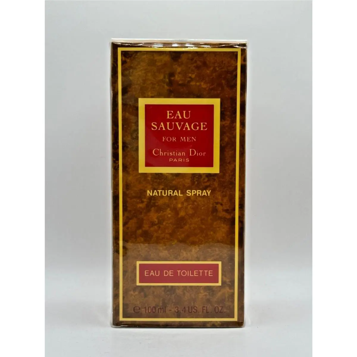 Eau Sauvage BY Christian Dior 100ML Edt Vintage Spray
