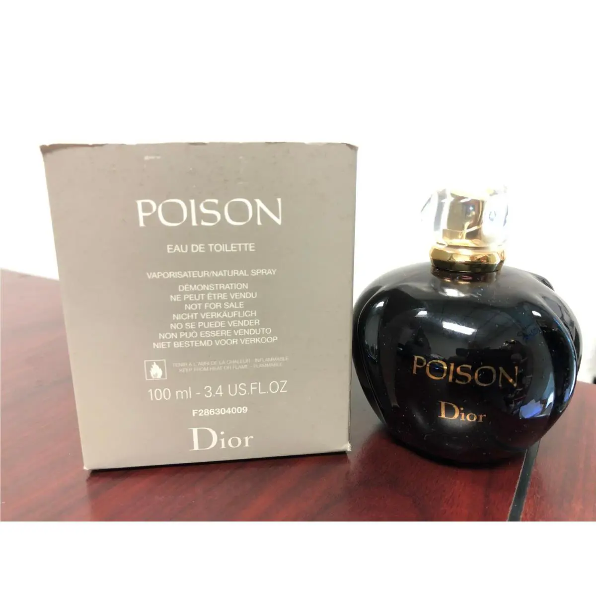 Vintage Year 2005-2006 Poison by Christian Dior 3.4 FL oz / 100 ML Edt Spray