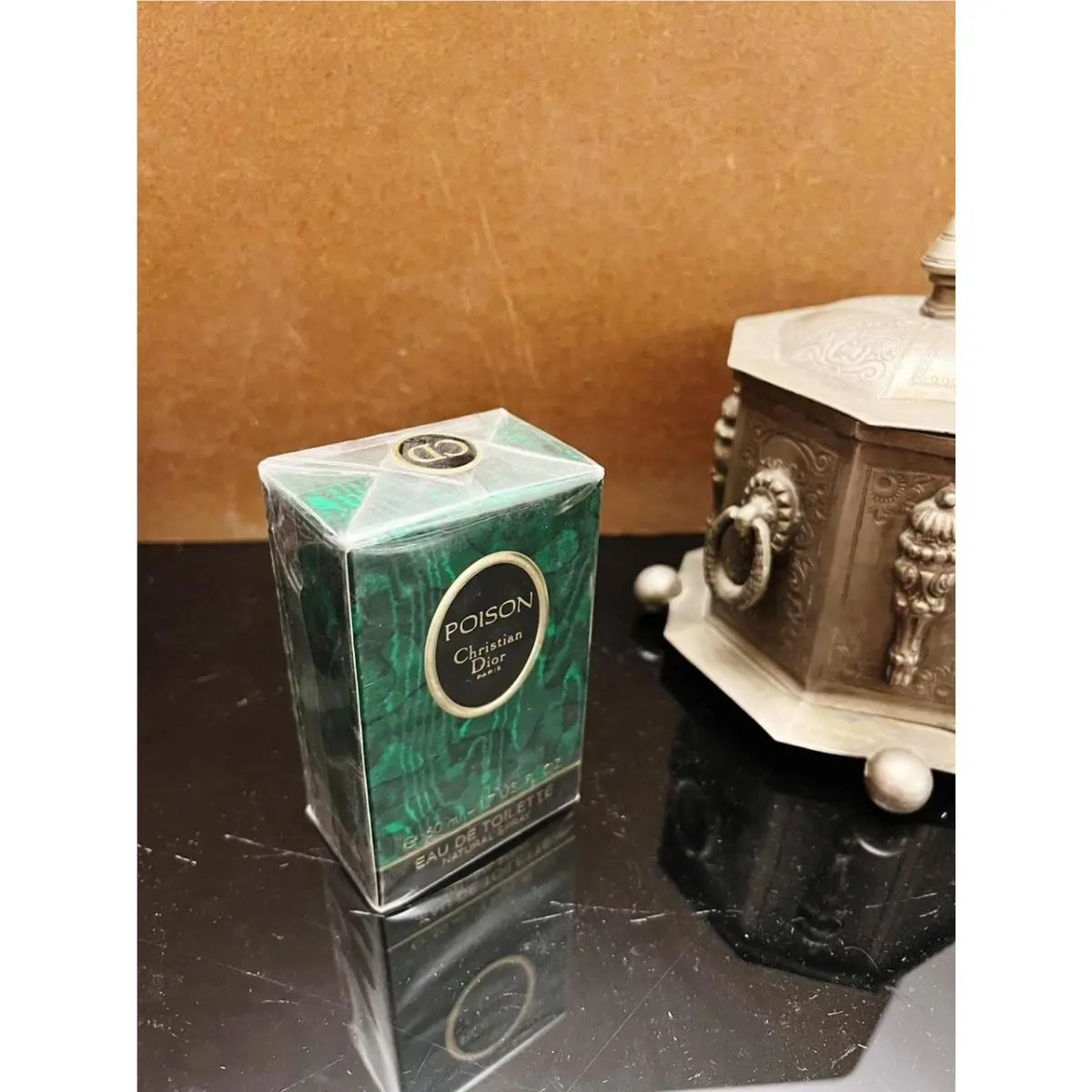 Vintage Christian Dior Poison Edt 50 ml 1.7 oz Pear Bottle