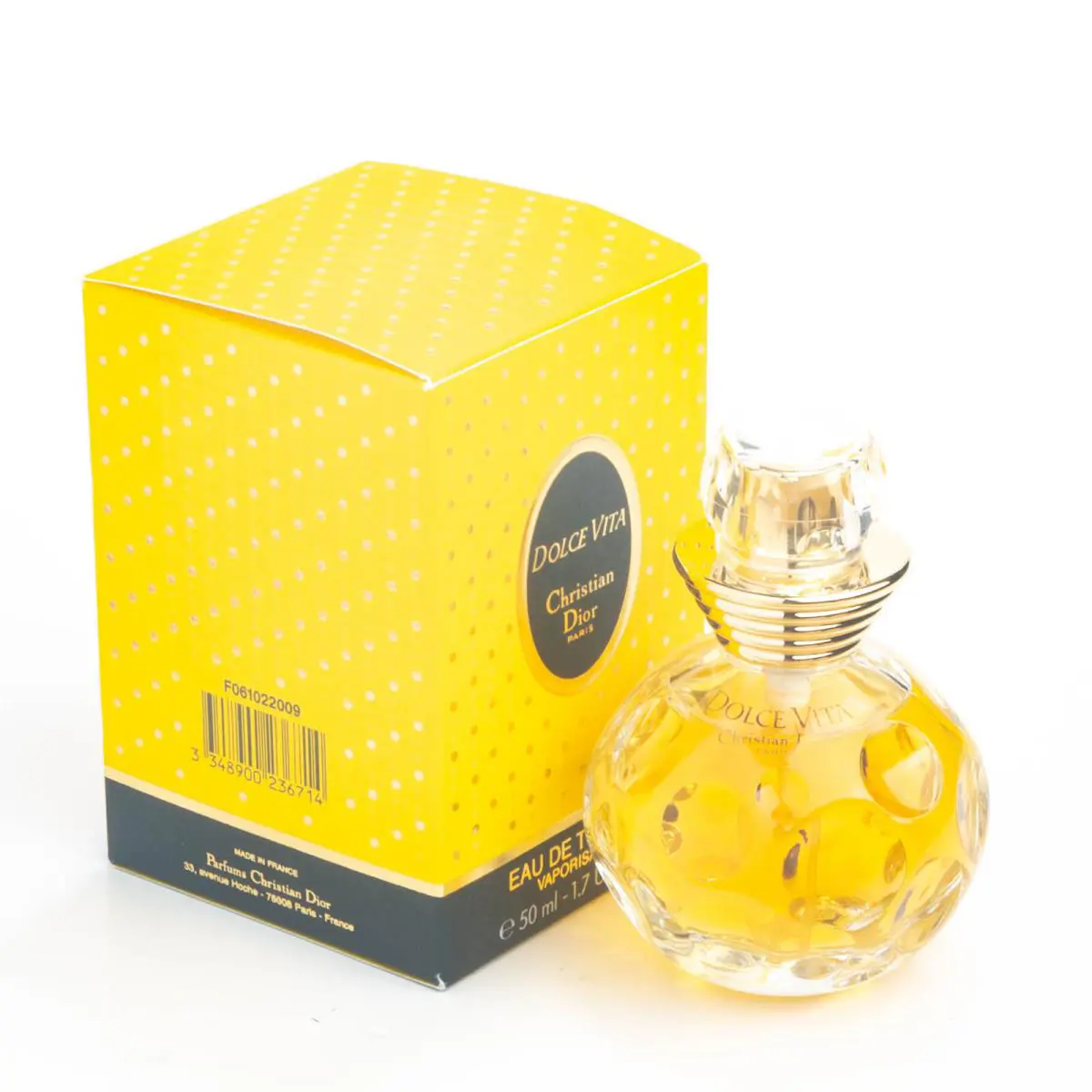 Christian  Dolce Vita Eau de Toilette Edt 1.7OZ 50ml Vintage Womens Perfume by Dior