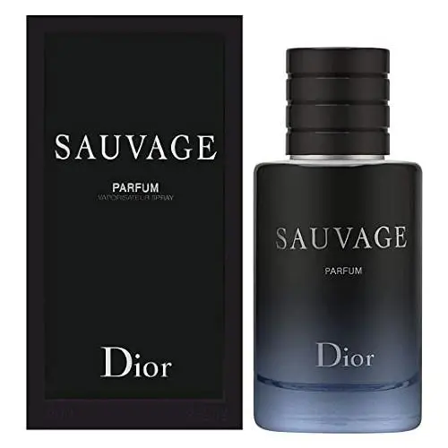 Sauvage Parfum by Christian  2 oz Cologne For Men by Dior