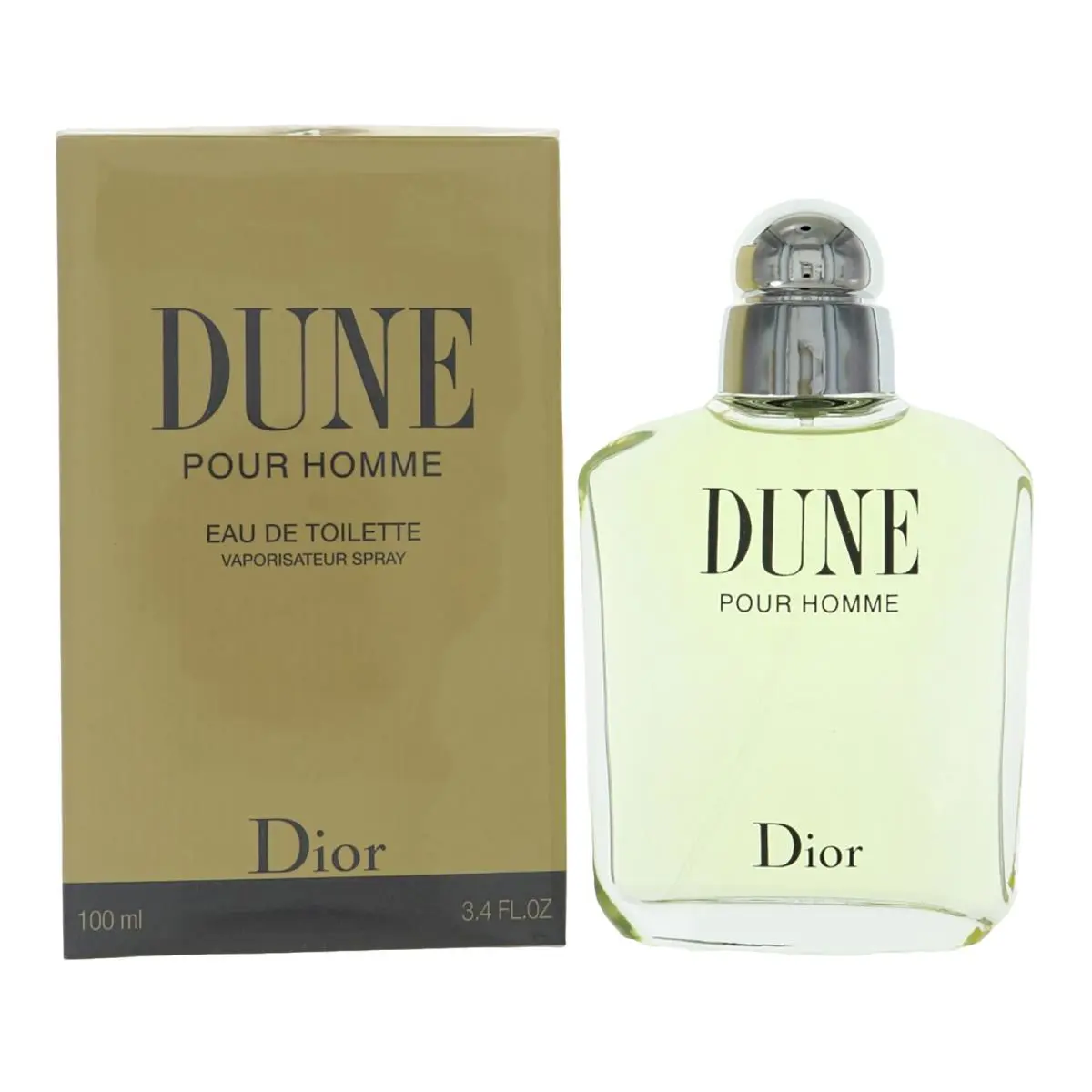 Dune Pour Homme by Christian  Box For Men 3.4 Oz Eau De Toilette Spray by Dior
