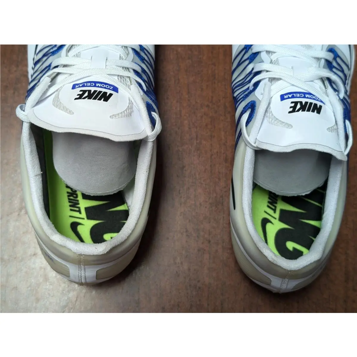 Nike shoes - Zoom Celar 5 - Zoom Celar - 629226-100 - White Black Racer Blue (UPC: 0886915403583) 8