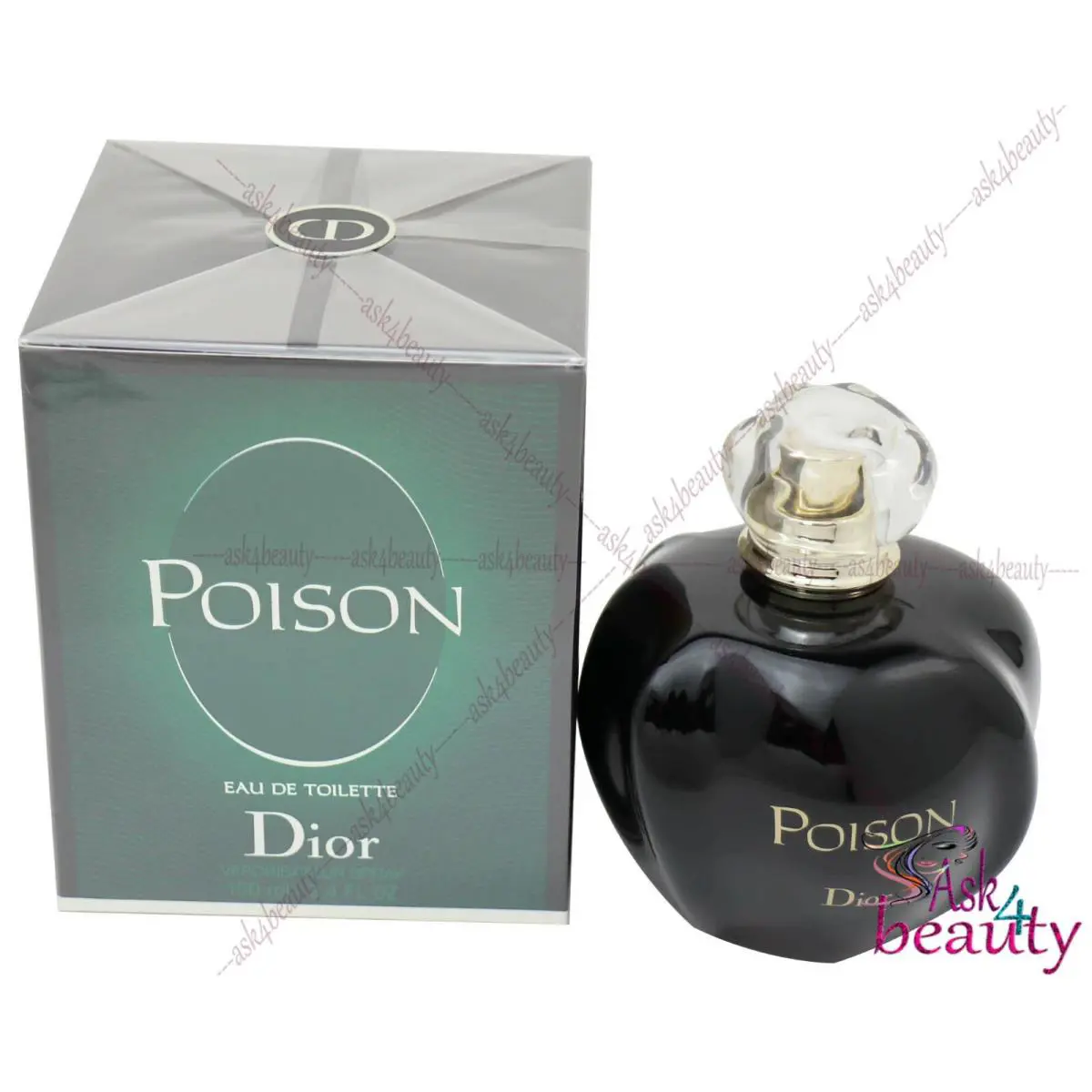 Poison By Christian  3.4/3.3oz/100ml Edt Spray For Women by Dior