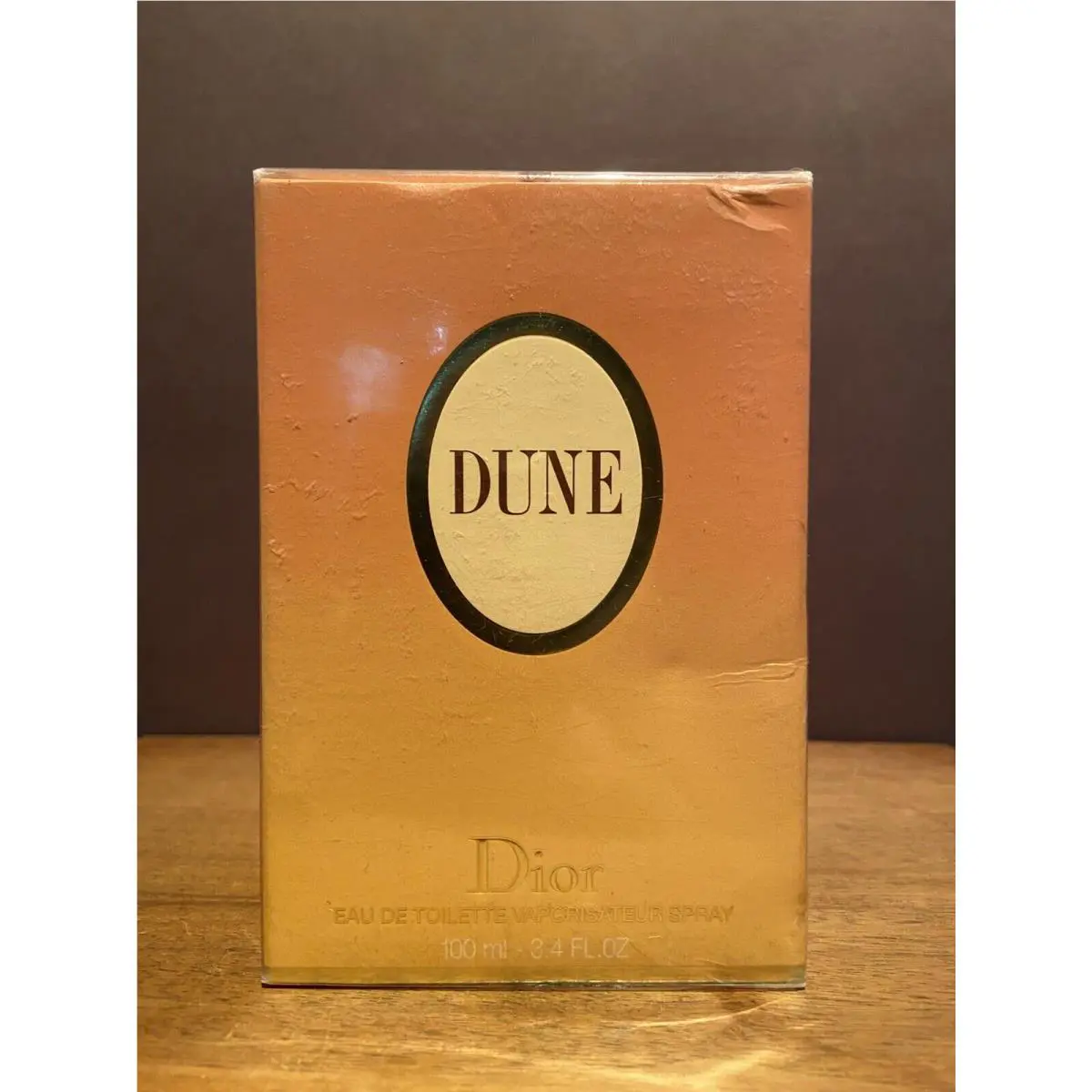 Vintage Dune By Dior 3.4 Fl. OZ / 100 ml Eau De Toilette Spray Box Rare