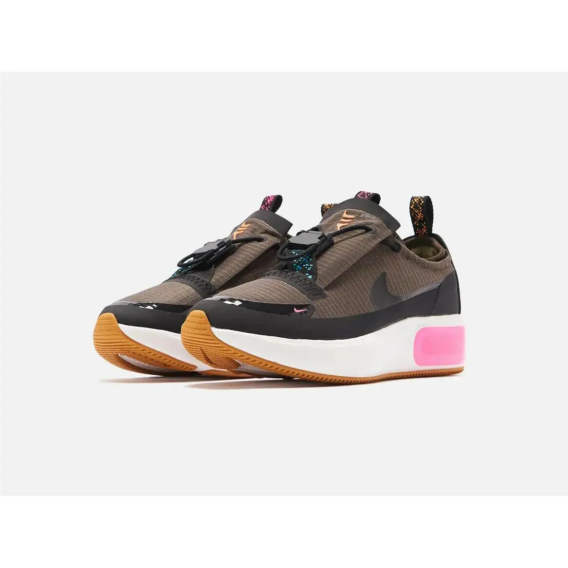 Nike shoes - W Nike Air Max Dia Winter - BQ9665 301 - Cargo Khaki/Black-Summit White-Pink-Multicolor (UPC: 193151660336) 3