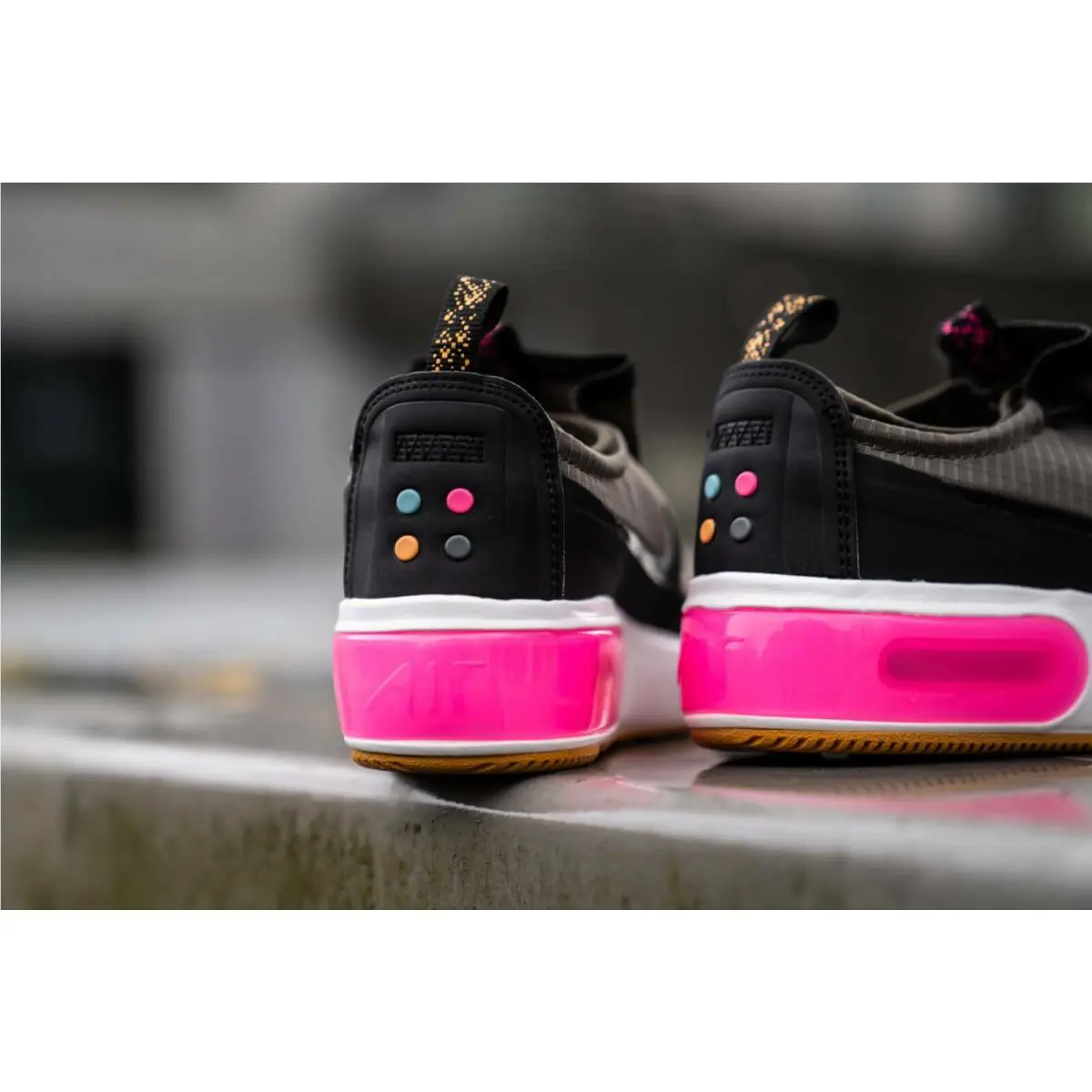 Nike shoes - W Nike Air Max Dia Winter - BQ9665 301 - Cargo Khaki/Black-Summit White-Pink-Multicolor (UPC: 193151660336) 2