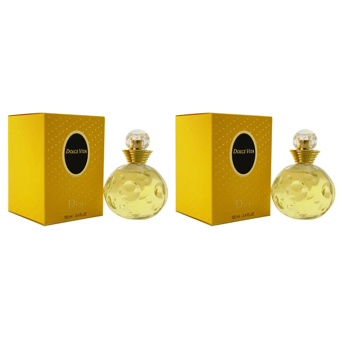 Dolce Vita by Christian  For Women - 3.4 oz Edt Spray - Pack of 2 by Dior
