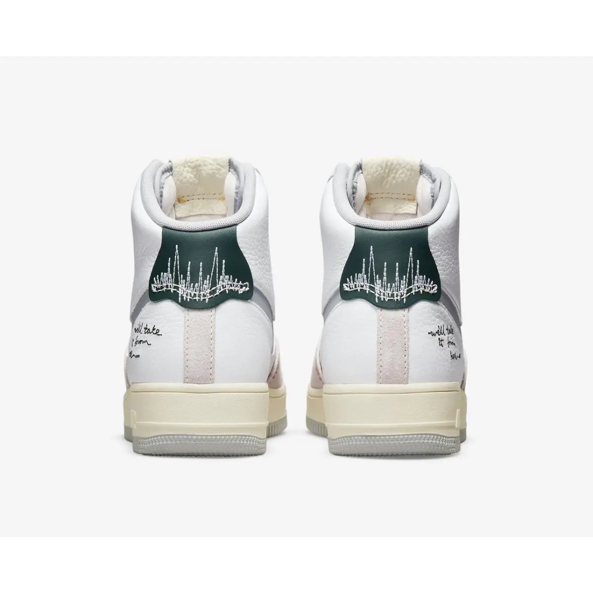 Nike shoes - Nike Air Force 1 - Air Force - DV2187-100 - White, Manufacturer: White (UPC: 0195870586003) 4