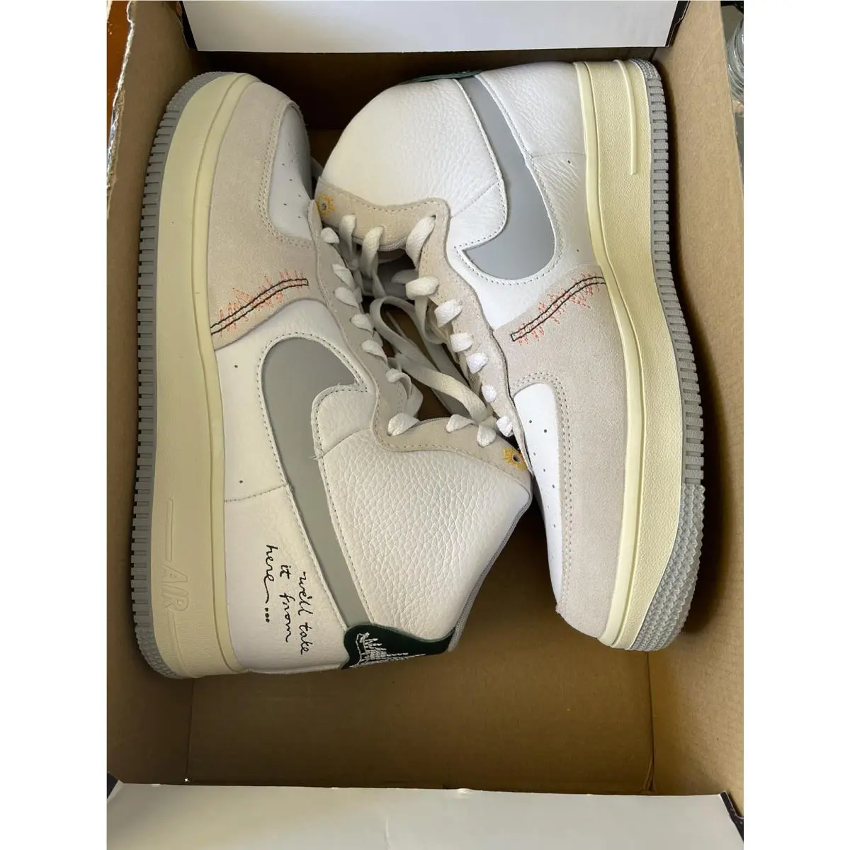 Nike shoes - Nike Air Force 1 - Air Force - DV2187-100 - White, Manufacturer: White (UPC: 0195870586003) 7