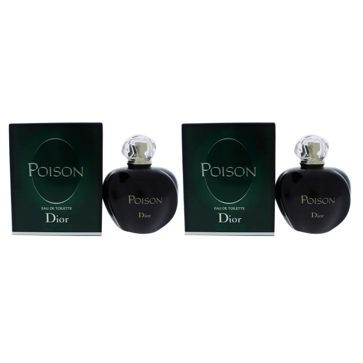 Poison by Christian Dior For Women - 3.4 oz Edt Spray - Pack of 2