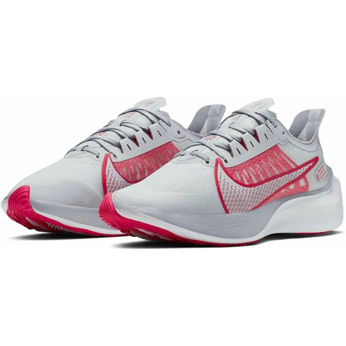 Nike shoes - Nike Zoom Gravity - Zoom Gravity - BQ3203 003 - Pure Platium/White-red Orbit (UPC: 193145399778) 0