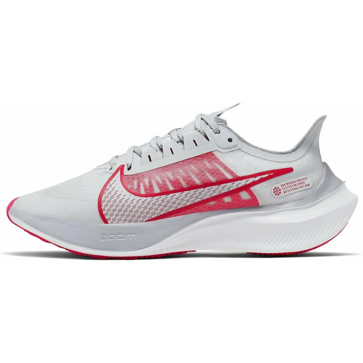 Nike shoes - Nike Zoom Gravity - Zoom Gravity - BQ3203 003 - Pure Platium/White-red Orbit (UPC: 193145399778) 3