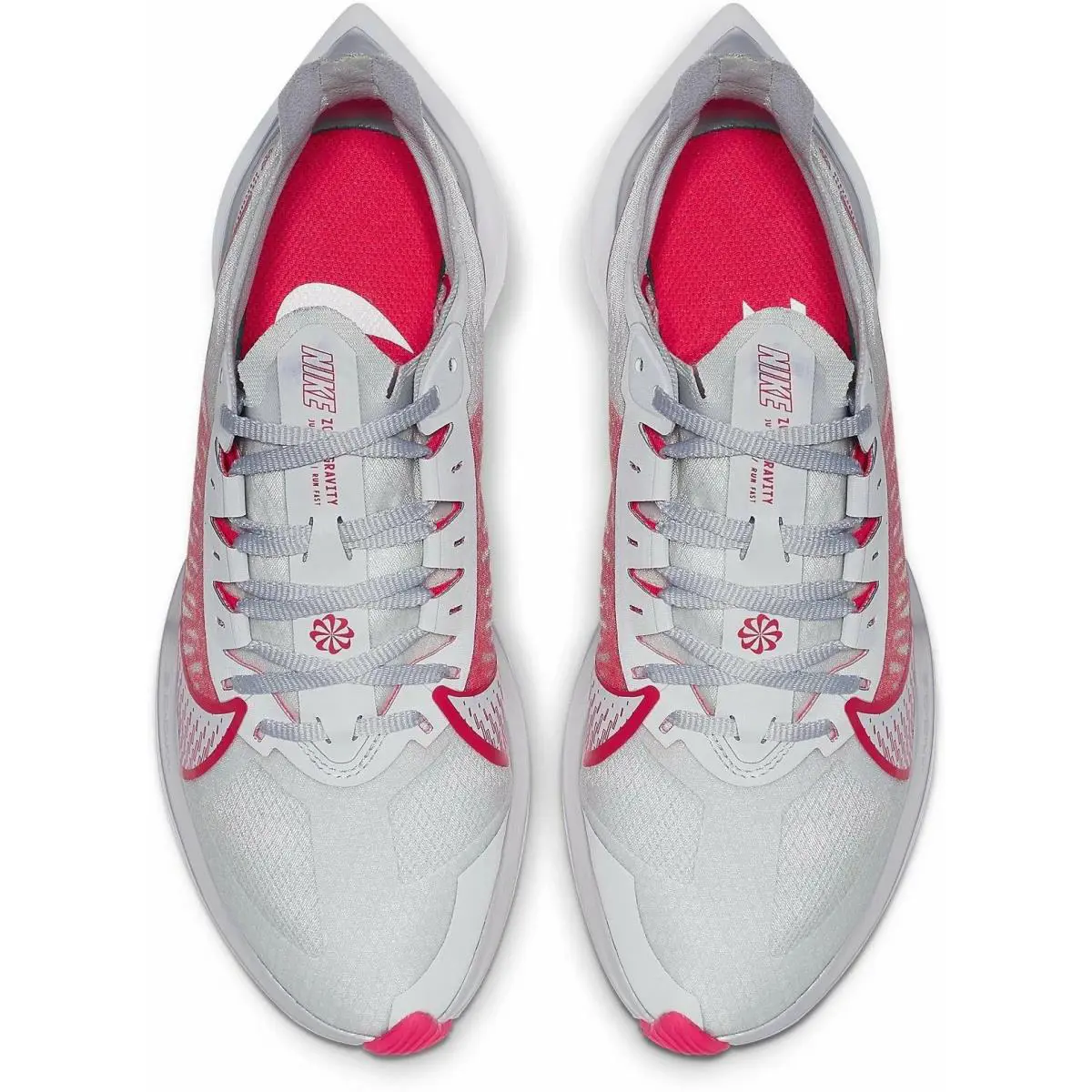 Nike shoes - Nike Zoom Gravity - Zoom Gravity - BQ3203 003 - Pure Platium/White-red Orbit (UPC: 193145399778) 5