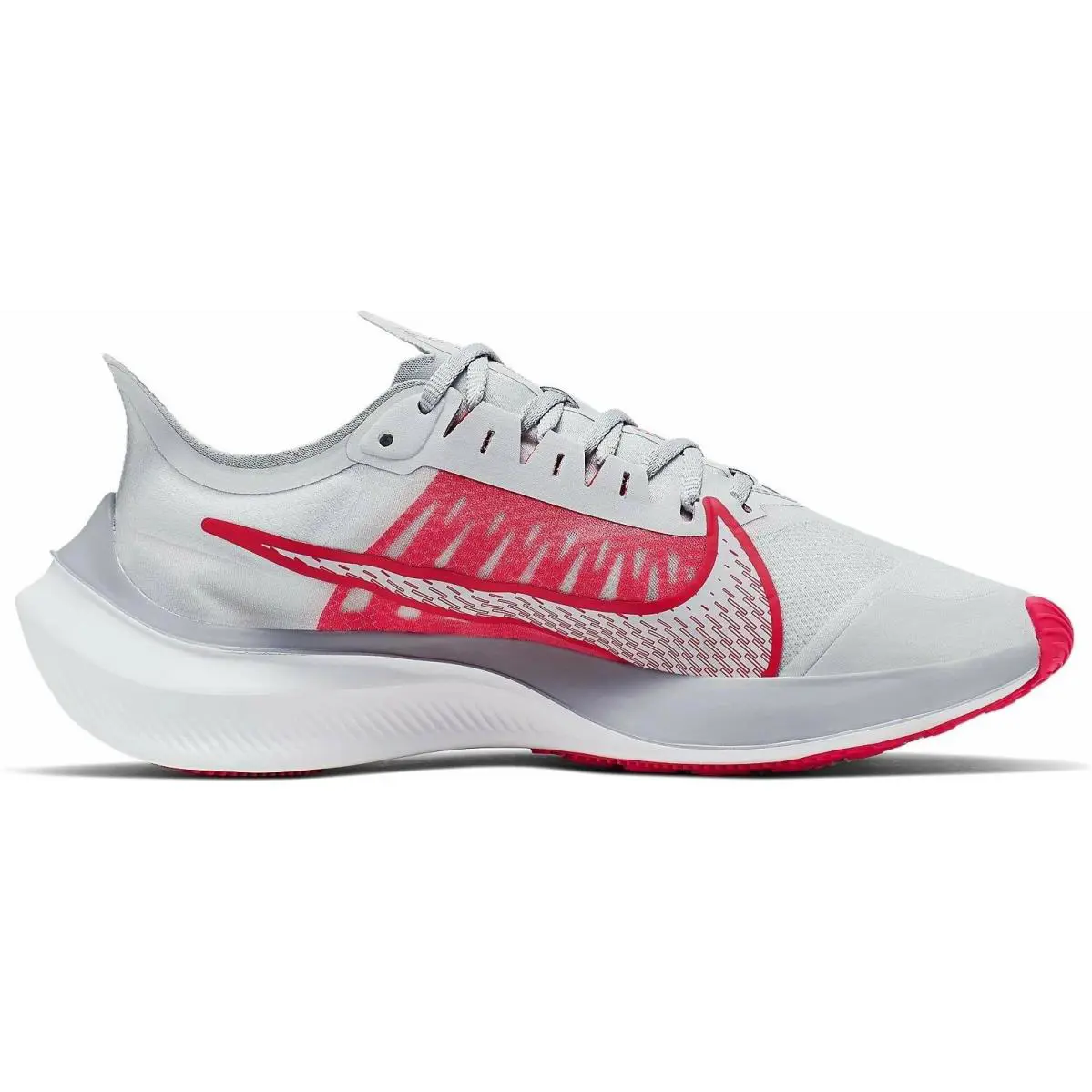 Nike shoes - Nike Zoom Gravity - Zoom Gravity - BQ3203 003 - Pure Platium/White-red Orbit (UPC: 193145399778) 7