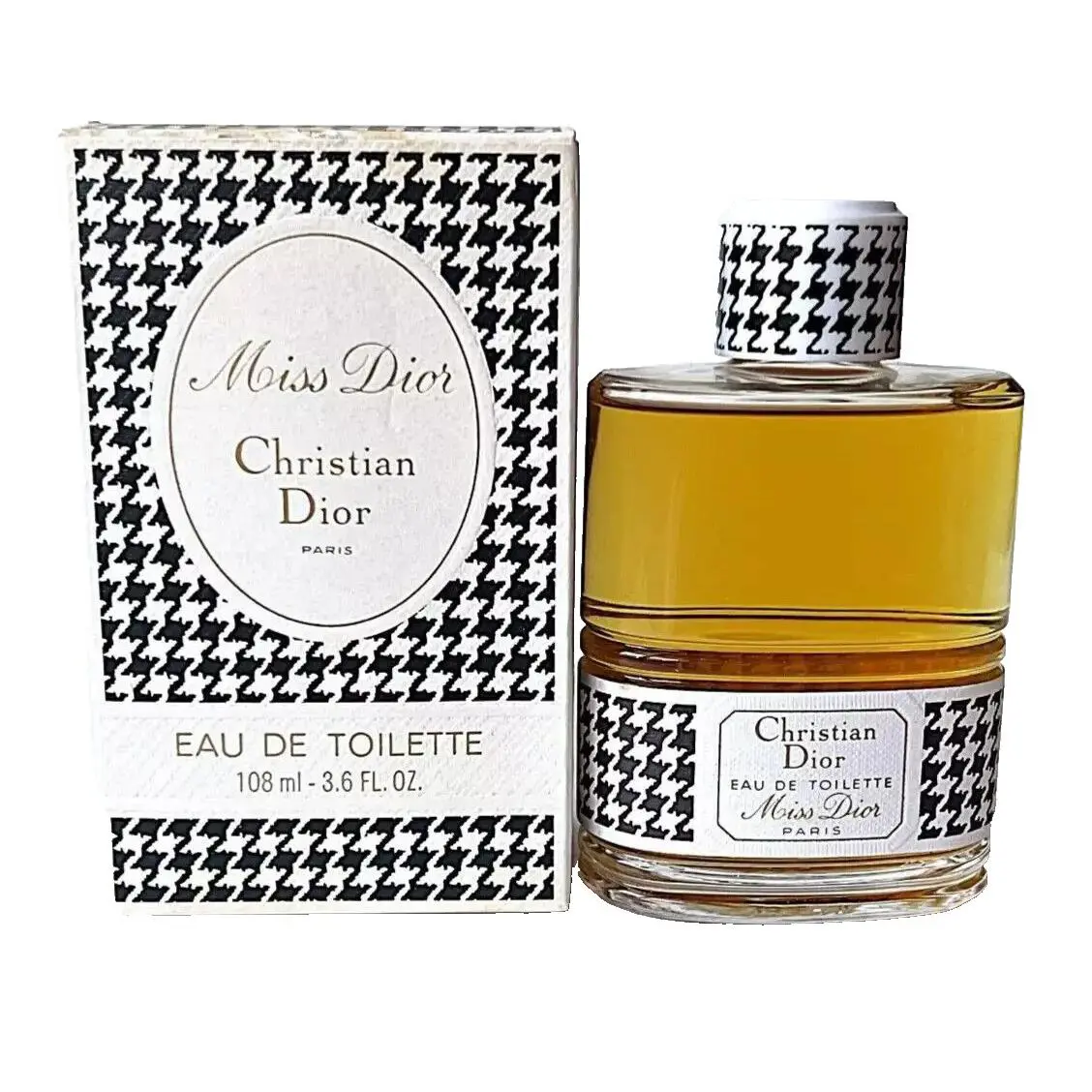 Christian  Miss  Eau de Toilette 108 ml/3.6 oz Vintage Splash Bottle by Dior